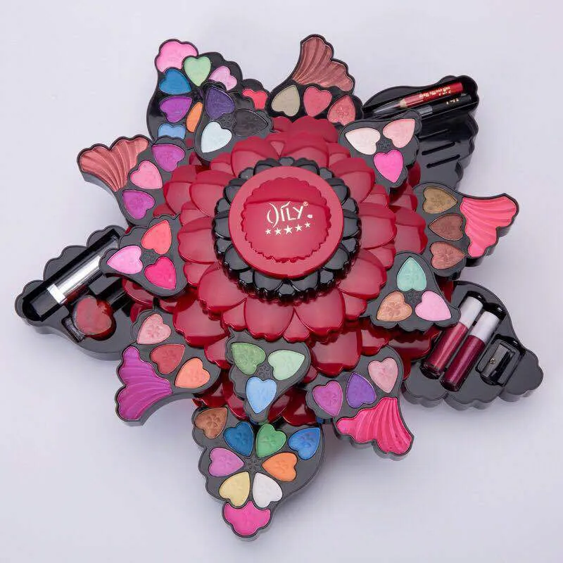 Flower Shape Multi Layer Makeup Kit - Product Details