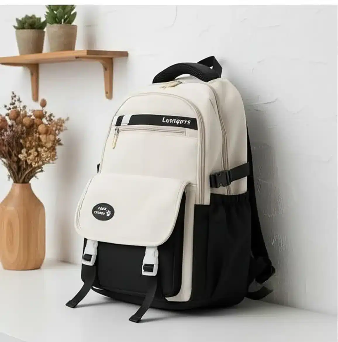 Large Capacity Flap Pocket Backpack - Product Details